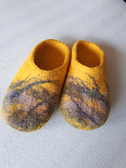 felted slippers