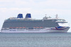 MV Britannia in Weymouth Bay
