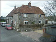 Wiltshire flint house