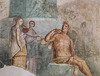 Detail of the Fresco of Polyphemus and Galatea from the Villa at Portici at ISAW, May 2022