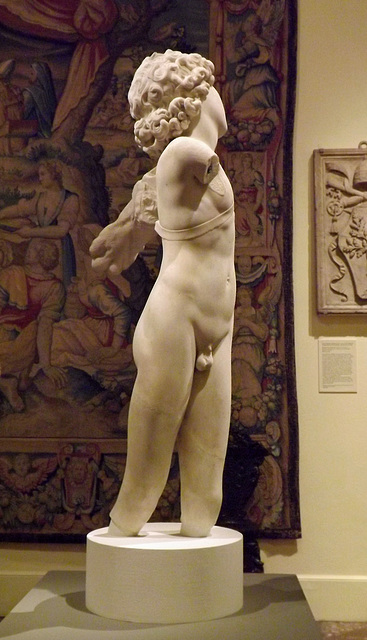 Young Archer attributed to Michelangelo in the Metropolitan Museum of Art, February 2014