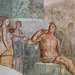 Detail of the Fresco of Polyphemus and Galatea from the Villa at Portici at ISAW, May 2022
