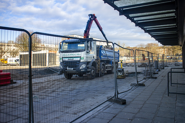 Demolition of Dumbarton Town Centre