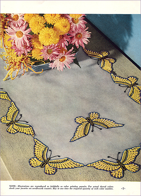 Butterflies In Crochet (5), 1951