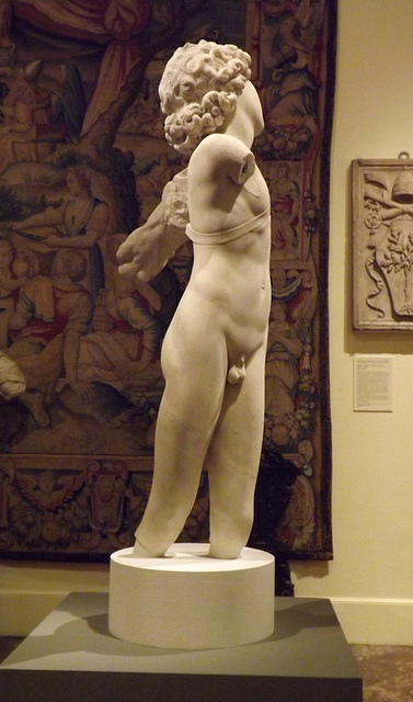 Young Archer attributed to Michelangelo in the Metropolitan Museum of Art, February 2014