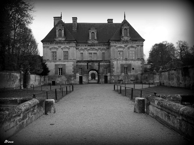 Entrée du chateau de Tanlay