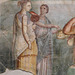 Detail of the Fresco of Polyphemus and Galatea from the Villa at Portici at ISAW, May 2022