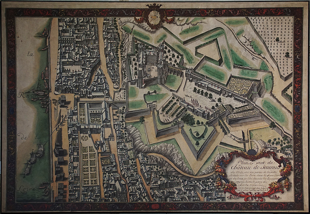 Chateau de Saumur - Plan