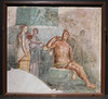 Fresco of Polyphemus and Galatea from the Villa at Portici at ISAW, May 2022