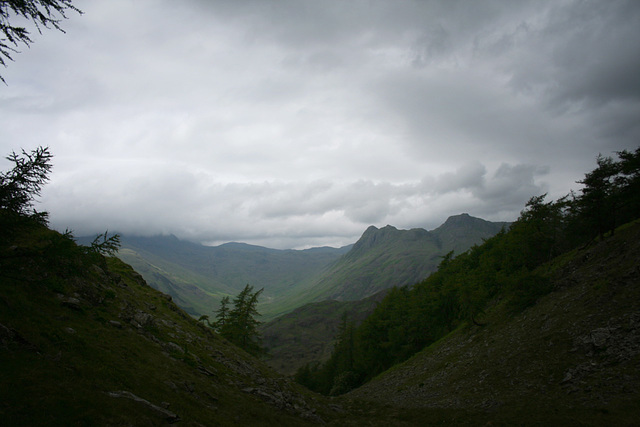 Langdale Pikes - the Gothic look