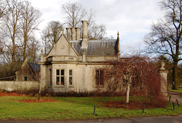 Lodge Designed by William Burn, Rauceby Hall, Lincolnshire