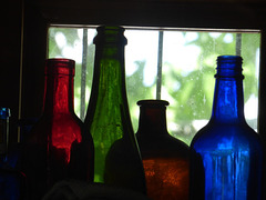 Botellas de color