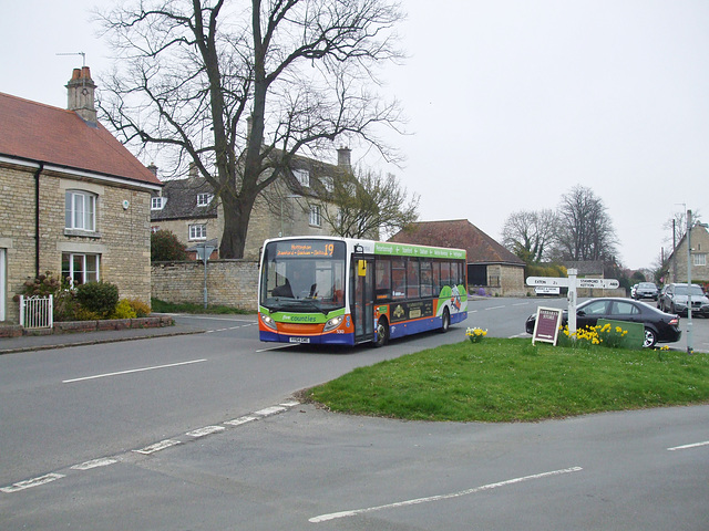 DSCF6534 Centrebus 530 (YY64 GWE) in Empingham - 28 Mar 2017