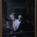 Marie-Antoinette conduite au supplice . Huile sur toile de Victoire Fradelle