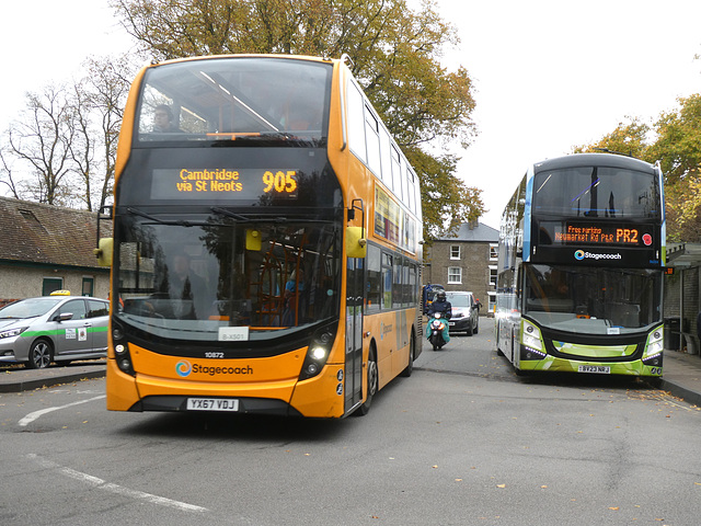 Stagecoach East buses in Cambridge - 14 Nov 2024 (P1200338)