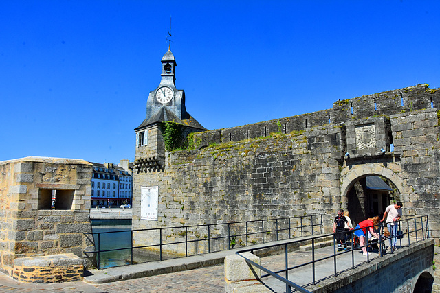 Die Mauer in Concarneau
