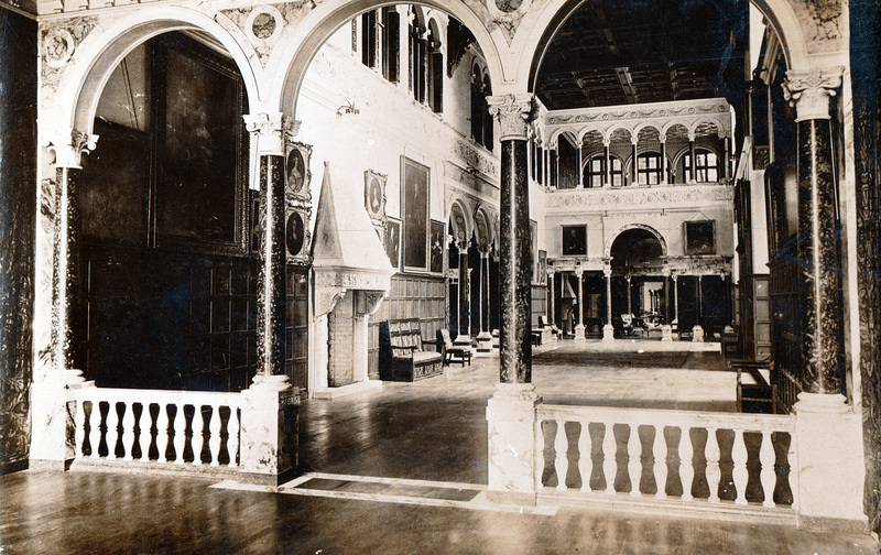 Hewell Grange, Worcestershire - The Hall c1920