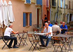 ... terrasse à Manosque ...