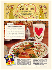 Starlac Milk Ad, 1958