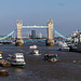 Viel Betrieb vor der Tower Bridge (2*PiP)