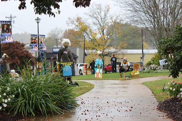 #2 )   Hiawassee, Georgia...USA...  (scarecrow festival :))