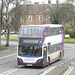 Stagecoach East Midlands 19195 (NK57 DVY) in Wisbech - 21 Mar 2024 (P1170663)