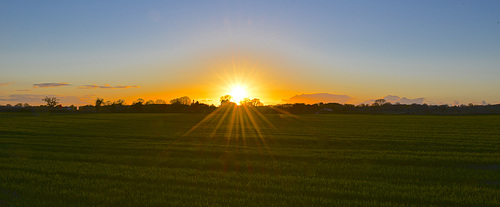 Gnosall sunset