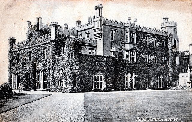 Rood Ashton House, West Ashton, Wiltshire (unroofed 1950s main block demolished 1970s)