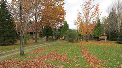 Maison et pavillon à droite