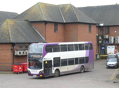 Stagecoach East Midlands 15617 (OU10 BGV) in Wisbech - 21 Mar 2024 (P1170666)