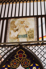 Detail of screen, St Margaret's Church, Thorpe  Market, Norfolk