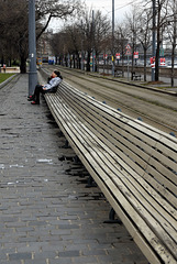 A very long bench!