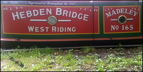 Madeley narrowboat No 165