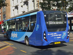 DSCF4785 Trent Barton (trentbarton) 126 (YX67 VFD) in Nottingham - 13 Sep 2018