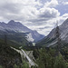 Aussicht vom  Viewpoint 'The Big Bend' am 'Icefields Parkway' (© Buelipix)