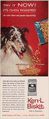 Ken-L Biskit Dog Food Ad, 1961