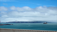 San Francisco, arriving