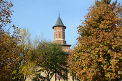 Romania, Iași, Saint Nicholas Church in Autumn
