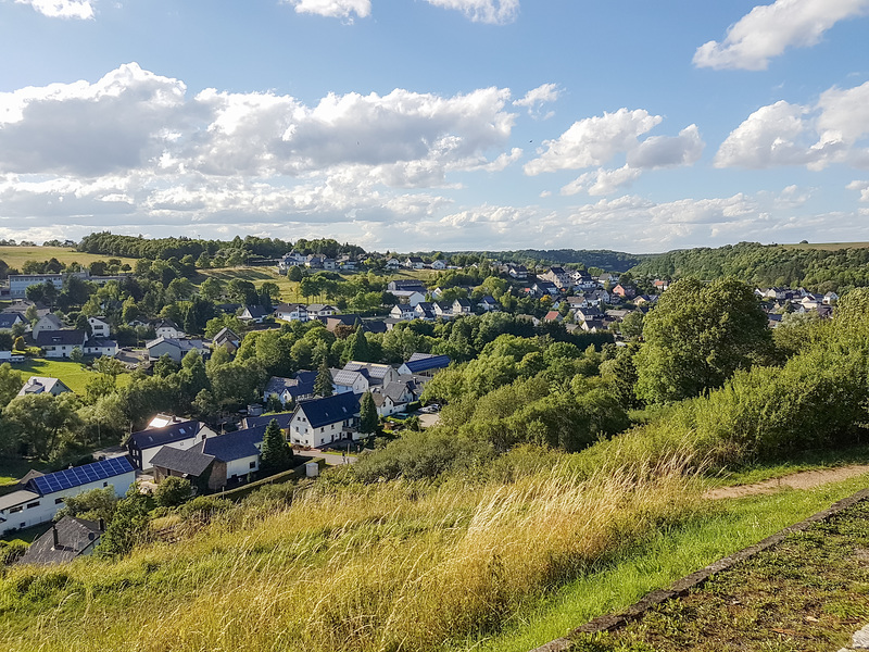 Löwenzahn-Erlebnispfad - Aussicht auf Nettersheim