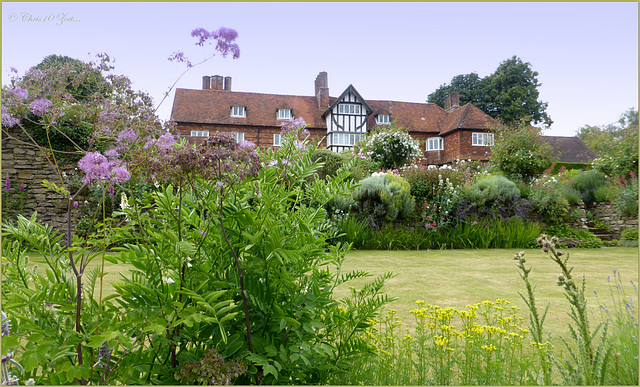 The Manor House and Garden backside...