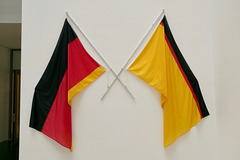 Hamburg 2019 – Kunsthalle – German flags