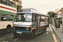 East Yorkshire/Scarborough & District 419 (C419 VVN) in Scarborough – 11 August 1994 (236-9)