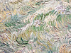 Detail of the Landscape from Saint-Remy by Van Gogh in the Metropolitan Museum of Art, July 2023