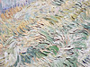 Detail of the Landscape from Saint-Remy by Van Gogh in the Metropolitan Museum of Art, July 2023