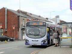 First Manchester 69256 (BD11 CEY) in Atherton - 24 May 2019 (P1020027)