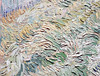 Detail of the Landscape from Saint-Remy by Van Gogh in the Metropolitan Museum of Art, July 2023