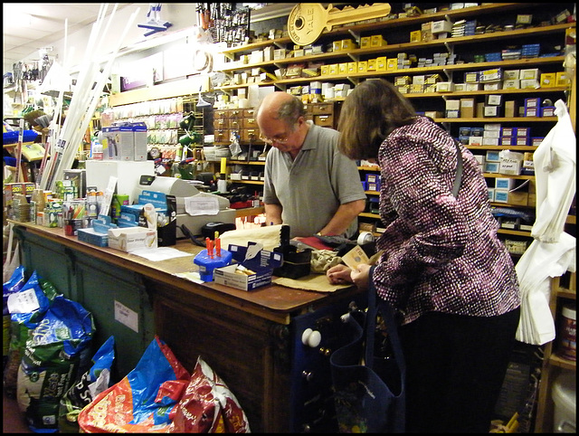 old ironmongery shop