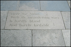 Blandford paving stone