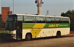 London Country South West BTL8 (B108 KPF) at Heathrow Airport – 4 May 1989 (84-22A)