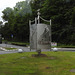 Kreisverkehr-Deko in Olversum